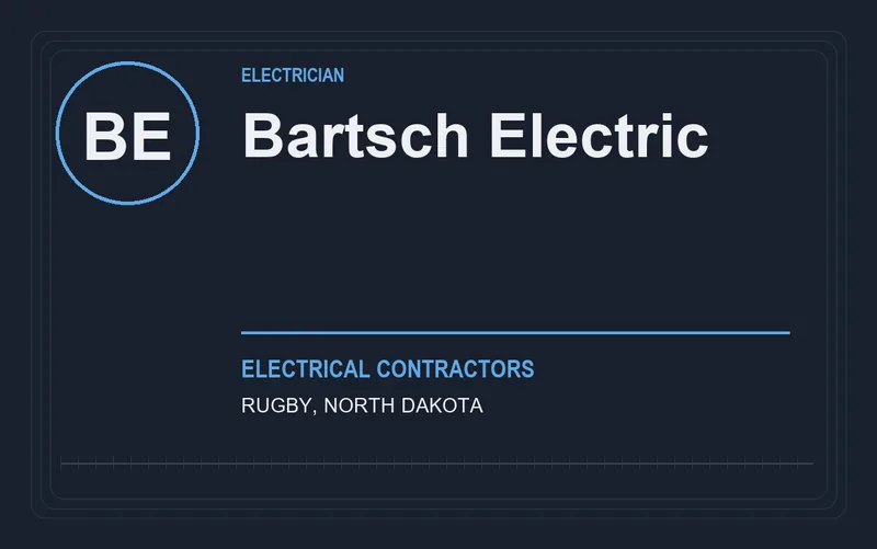 Bartsch Electric in Rugby, North Dakota