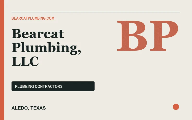 Bearcat Plumbing, LLC in Aledo, Texas