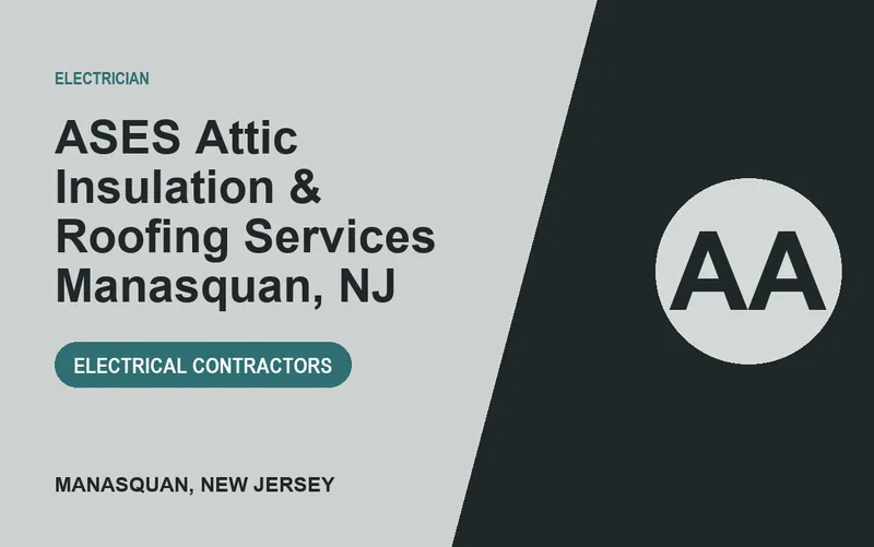 ASES Attic Insulation & Roofing Services Manasquan, NJ in Manasquan, New Jersey