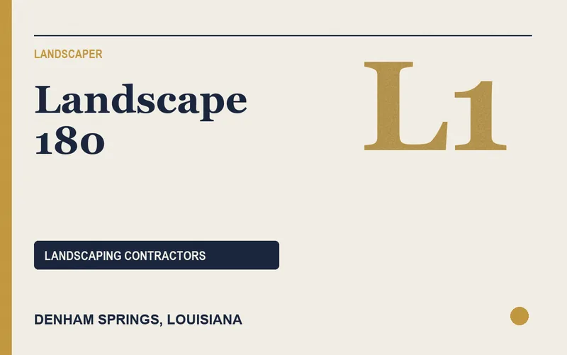 Landscape 180 in Denham Springs, Louisiana