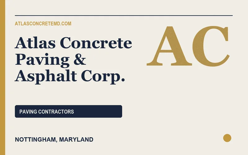 Atlas Concrete Paving & Asphalt Corp. in Nottingham, Maryland