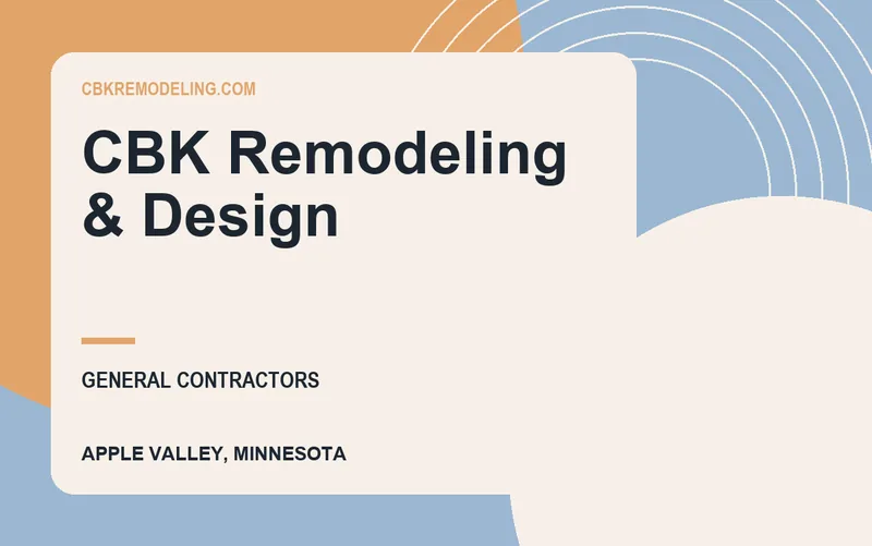 CBK Remodeling & Design in Apple Valley, Minnesota