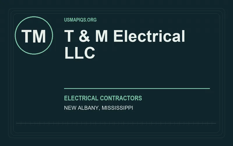 T & M Electrical LLC in New Albany, Mississippi