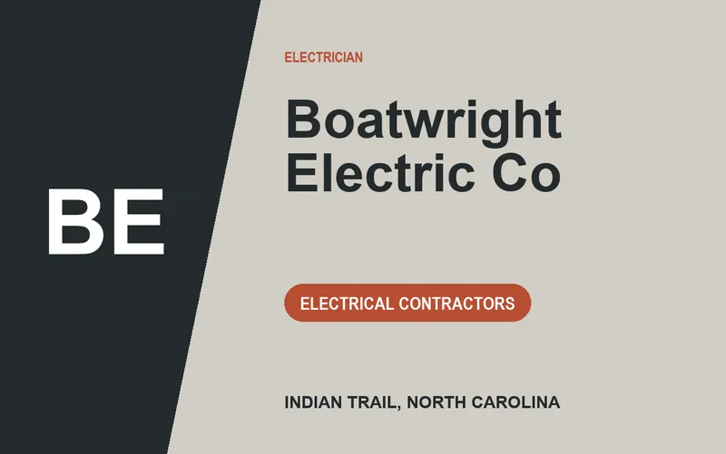 Boatwright Electric Co in Indian Trail, North Carolina