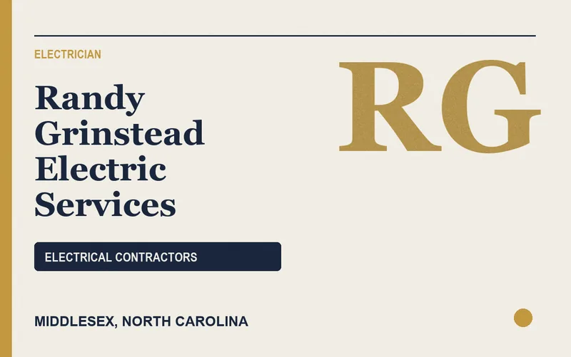 Randy Grinstead Electric Services in Middlesex, North Carolina