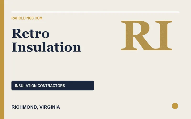 Retro Insulation in Richmond, Virginia