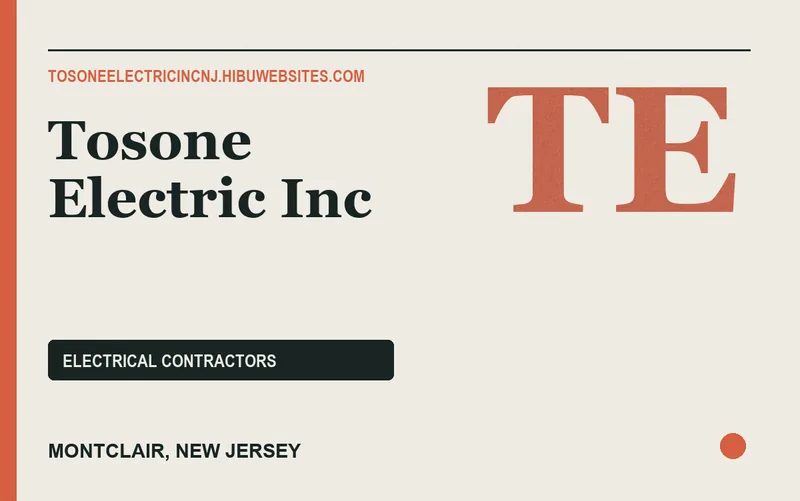 Tosone Electric Inc in Montclair, New Jersey
