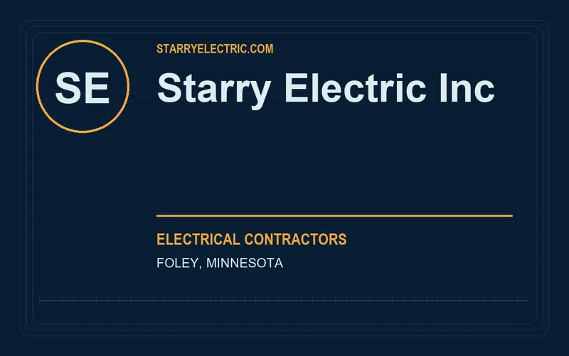 Starry Electric Inc in Foley, Minnesota