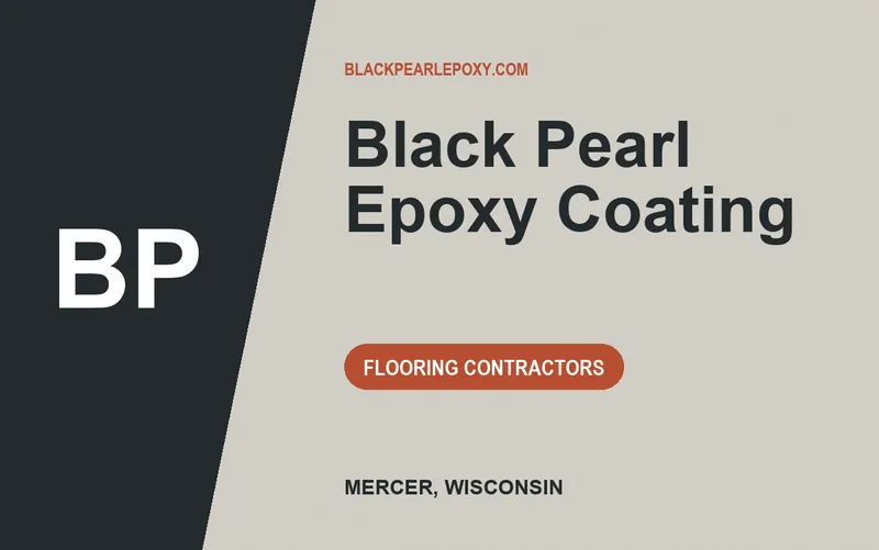 Black Pearl Epoxy Coating in Mercer, Wisconsin