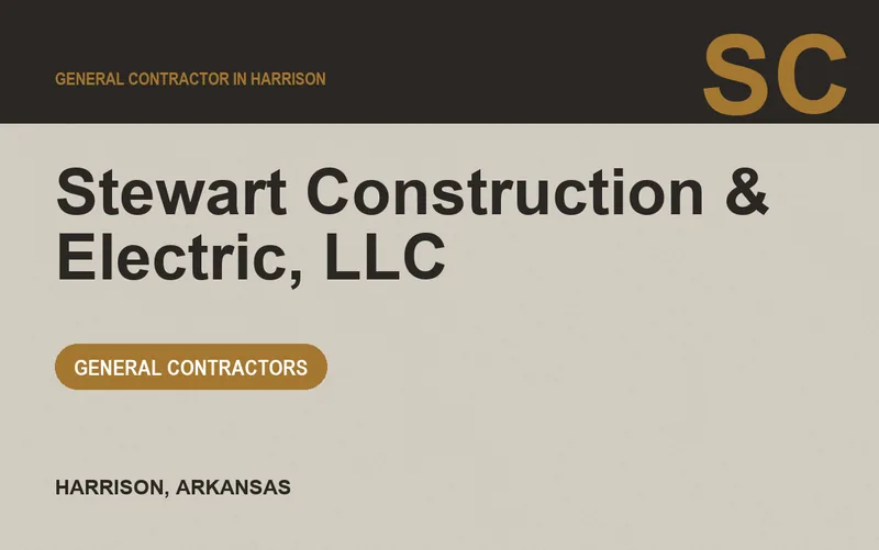 Stewart Construction & Electric, LLC in Harrison, Arkansas