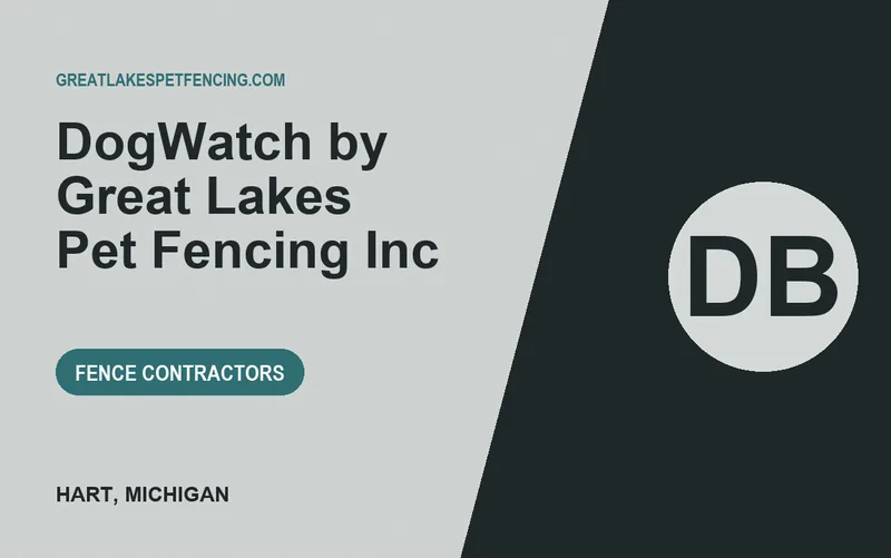 DogWatch by Great Lakes Pet Fencing Inc in Hart, Michigan