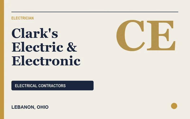Clark's Electric & Electronic in Lebanon, Ohio