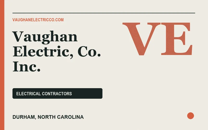 Vaughan Electric, Co. Inc. in Durham, North Carolina
