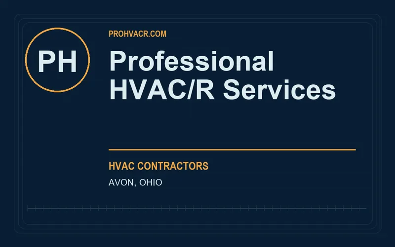 Professional HVAC/R Services in Avon, Ohio