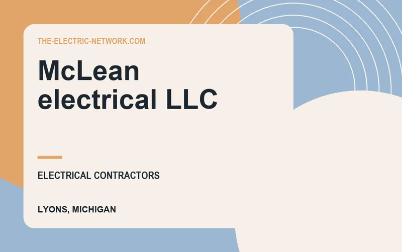 McLean electrical llc in Lyons, Michigan