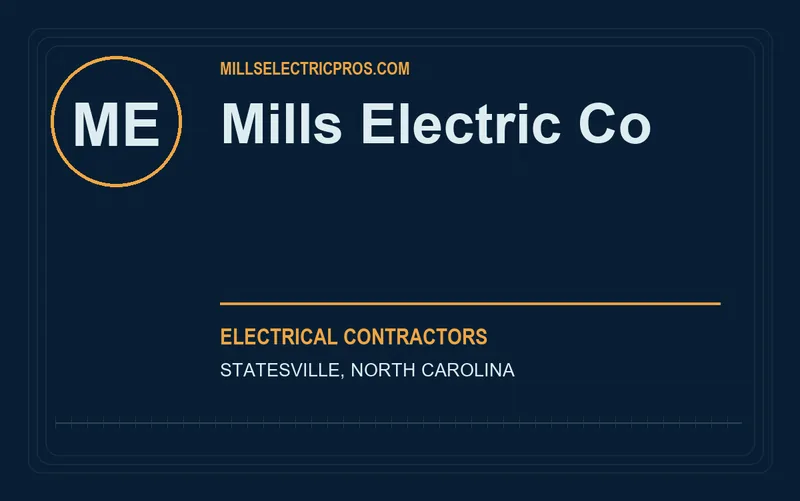 Mills Electric Co in Statesville, North Carolina