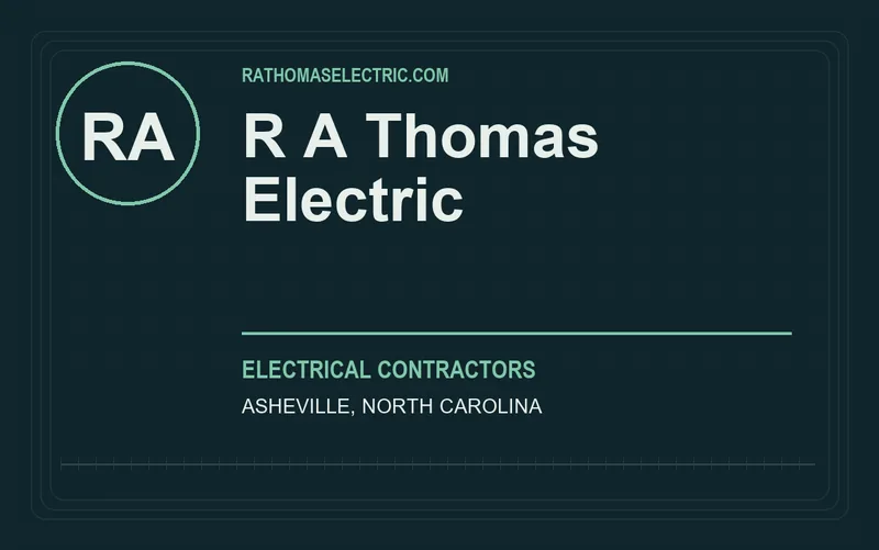 R A Thomas Electric in Asheville, North Carolina