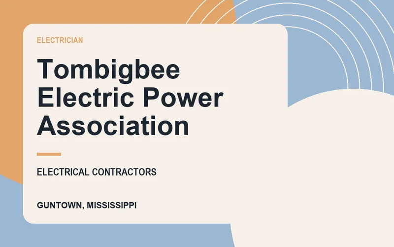 Tombigbee Electric Power Association in Guntown, Mississippi