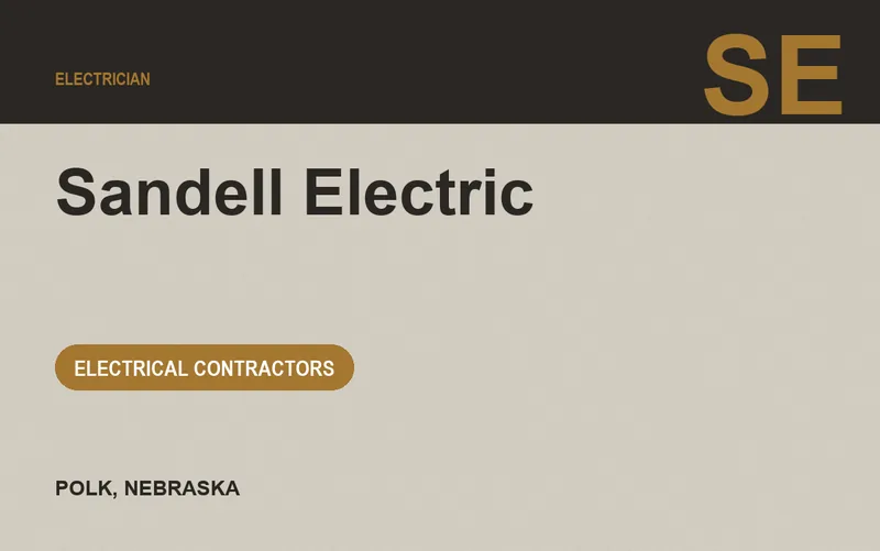 Sandell Electric in Polk, Nebraska