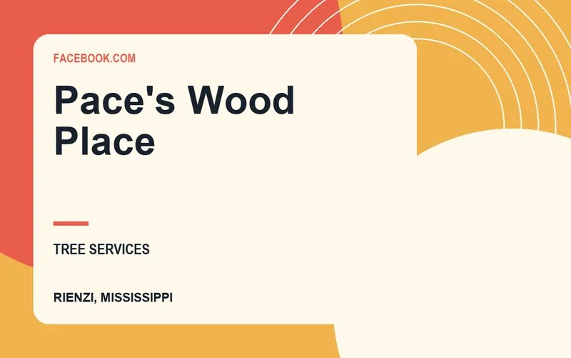 Pace's Wood Place in Rienzi, Mississippi