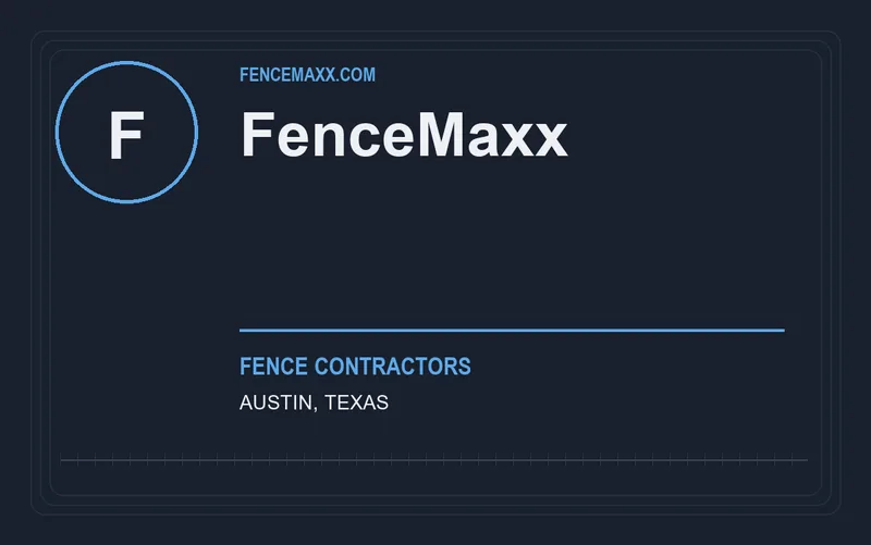 FenceMaxx in Austin, Texas