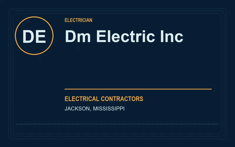 Dm Electric Inc in Jackson, Mississippi