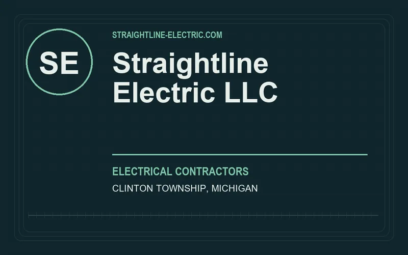 Straightline Electric LLC in Clinton Township, Michigan