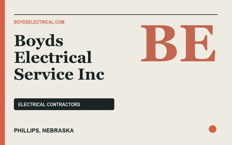 Boyds Electrical Service Inc in Phillips, Nebraska