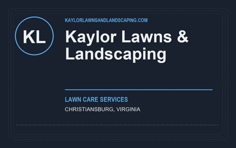 Kaylor Lawns & Landscaping in Christiansburg, Virginia