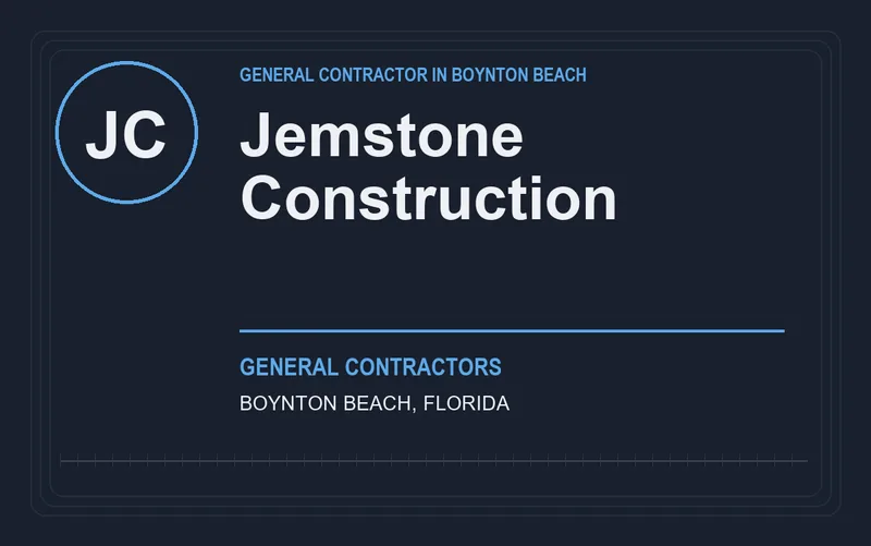 Jemstone Construction in Boynton Beach, Florida