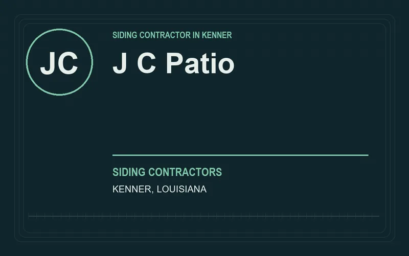 J C Patio in Kenner, Louisiana
