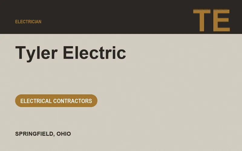 Tyler Electric in Springfield, Ohio