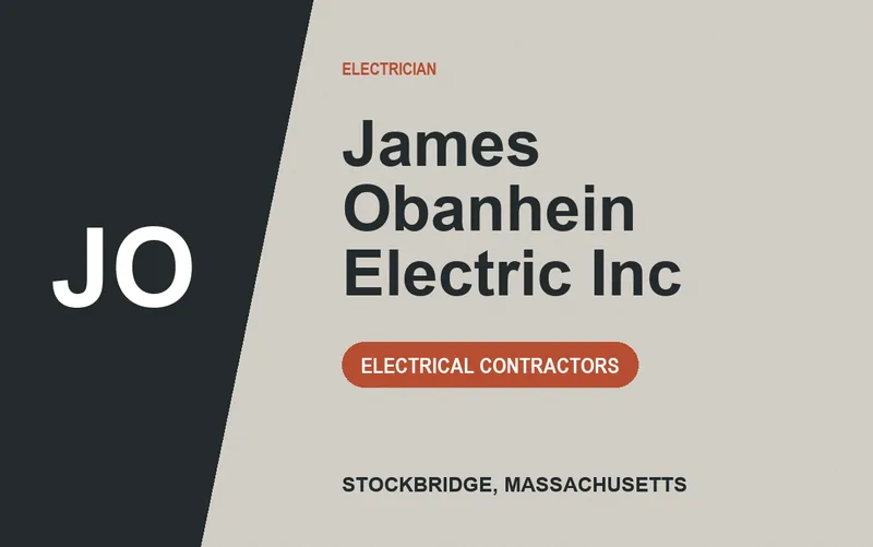 James Obanhein Electric Inc in Stockbridge, Massachusetts