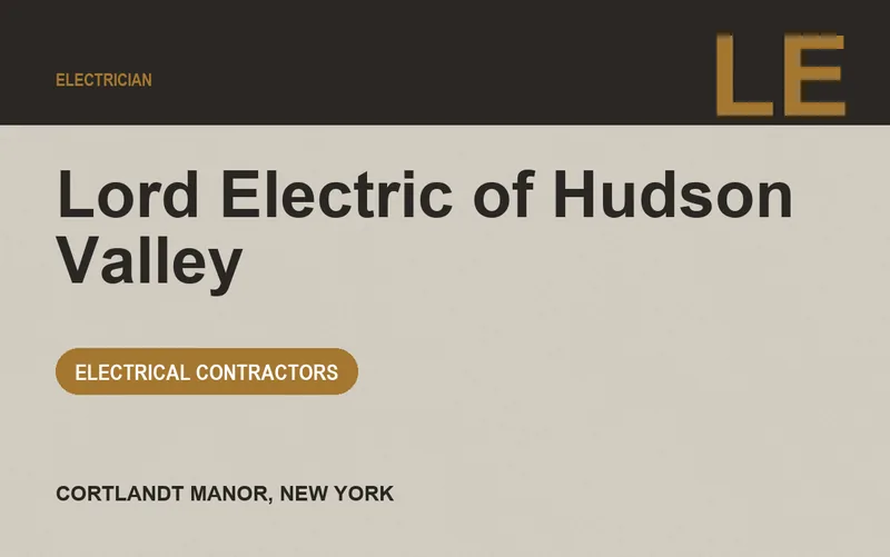 Lord Electric of Hudson Valley in Cortlandt Manor, New York