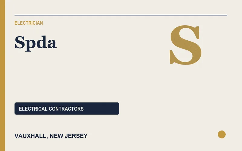 SPDA in Vauxhall, New Jersey