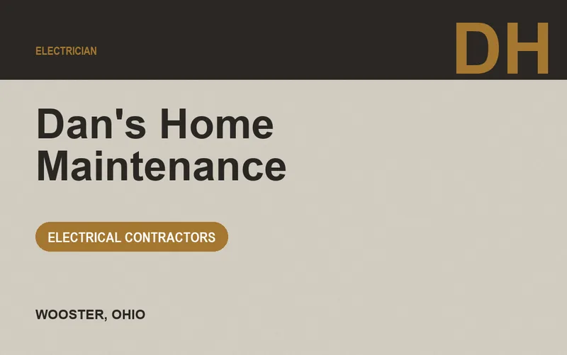 Dan's Home Maintenance in Wooster, Ohio