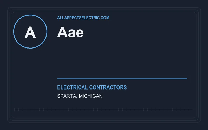 AAE in Sparta, Michigan