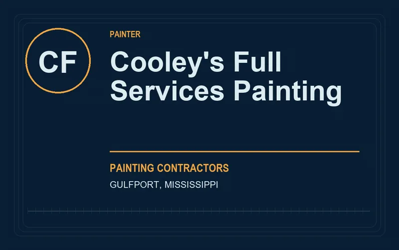 Cooley's Full Services Painting in Gulfport, Mississippi