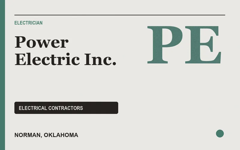 Power Electric Inc. in Norman, Oklahoma
