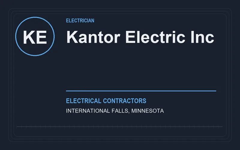 Kantor Electric Inc in International Falls, Minnesota