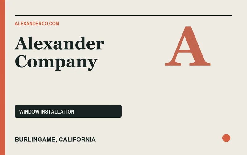 Alexander Company in Burlingame, California