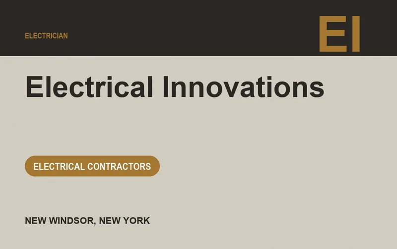 Electrical Innovations in New Windsor, New York