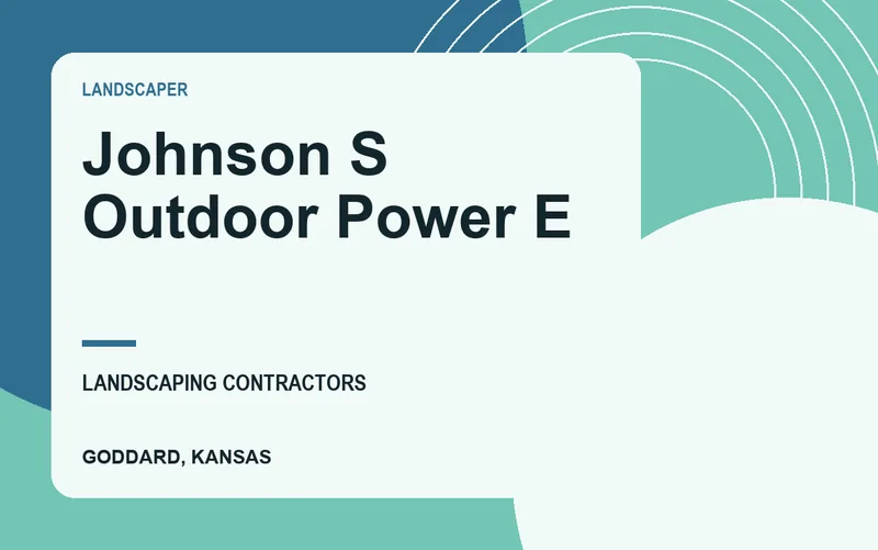 Johnson S Outdoor Power E in Goddard, Kansas