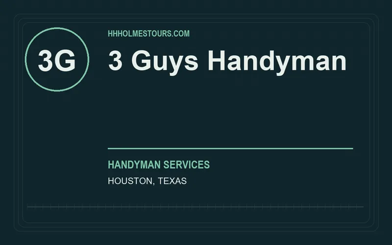 3 Guys Handyman in Houston, Texas