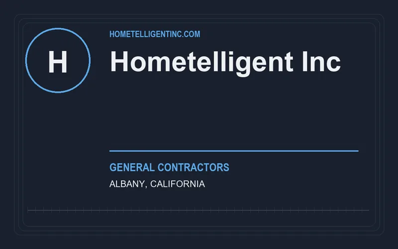 Hometelligent Inc in Albany, California
