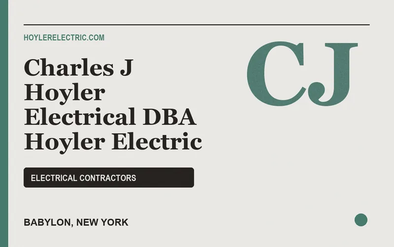 Charles J Hoyler Electrical DBA Hoyler Electric in Babylon, New York