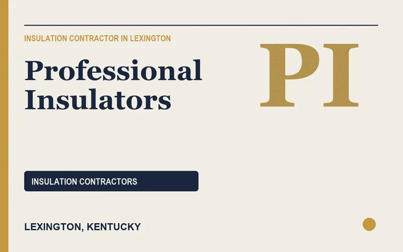 Professional Insulators in Lexington, Kentucky