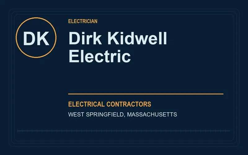 Dirk Kidwell Electric in West Springfield, Massachusetts