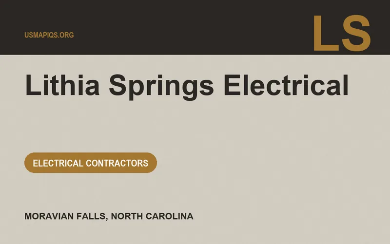 Lithia Springs Electrical in Moravian Falls, North Carolina