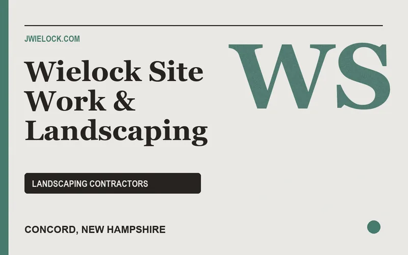 Wielock Site Work & Landscaping in Concord, New Hampshire